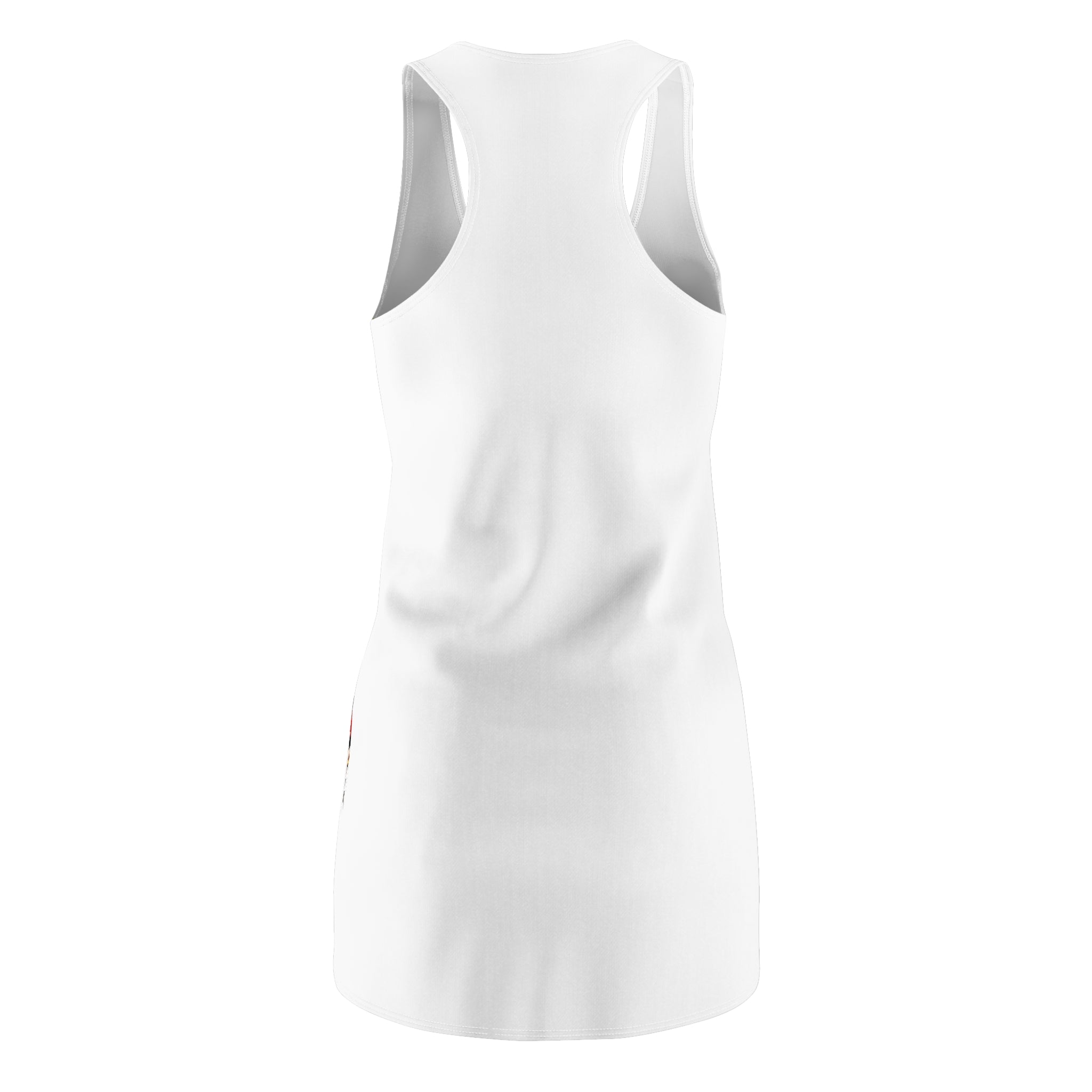Racerback Dress — "I’m The Cream and The Crop" Retro Pin-Up Graphic