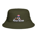 Protect The Bird Patriotic Eagle Bucket Hat — American Flag Uncle Sam Design