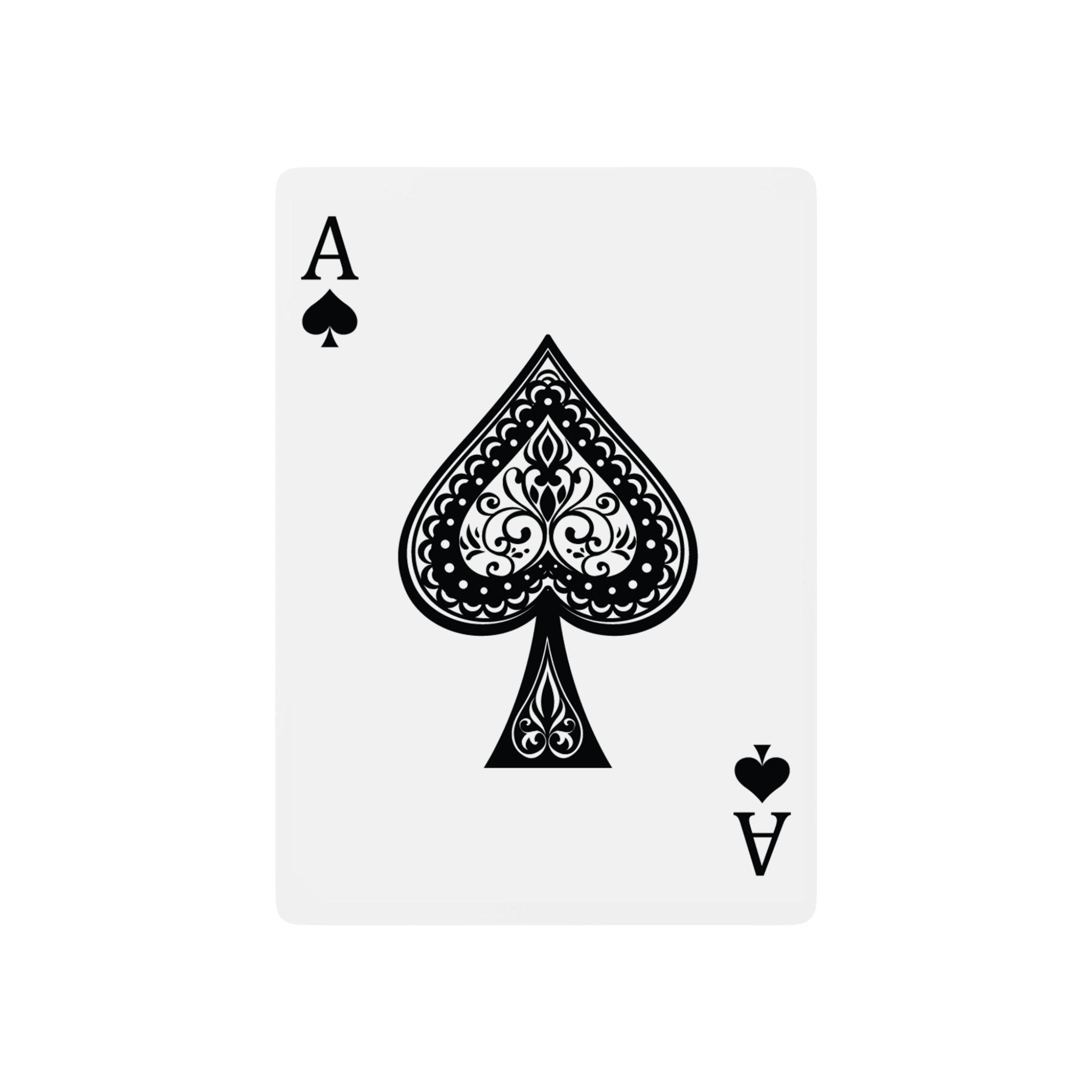 Champagne City Poker Playing Cards — Luxury Gold & Black Card Deck