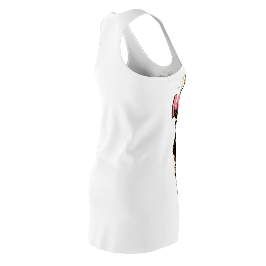 Racerback Dress - Your Misery Wants My Company Retro Pinup Graphic