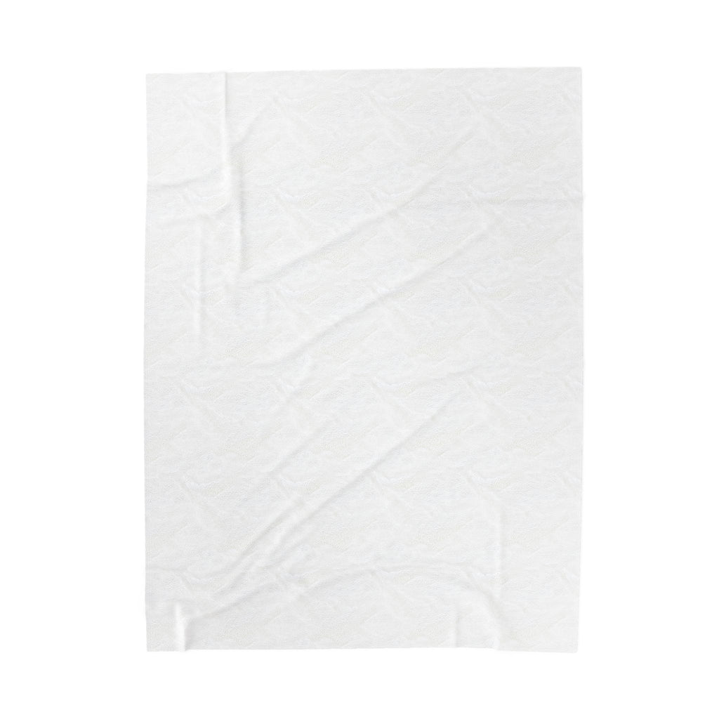 Plush Blanket — "Arga Wit'cha MAMA Not Me!" Cozy Velveteen Throw for Moms