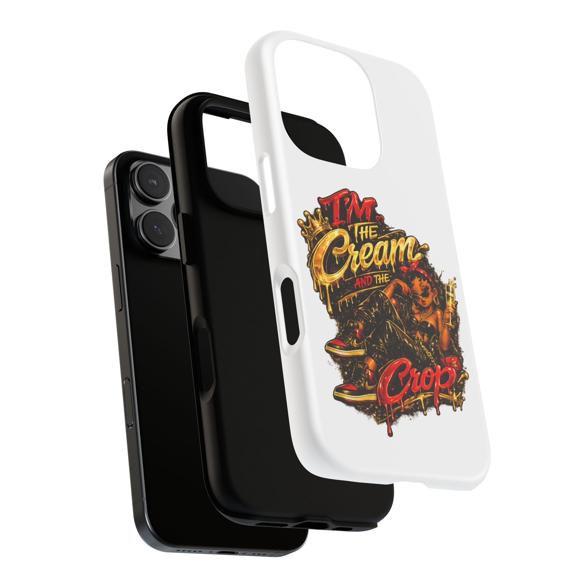 Phone Case — "The Cream and the Crop" Retro Graffiti Design