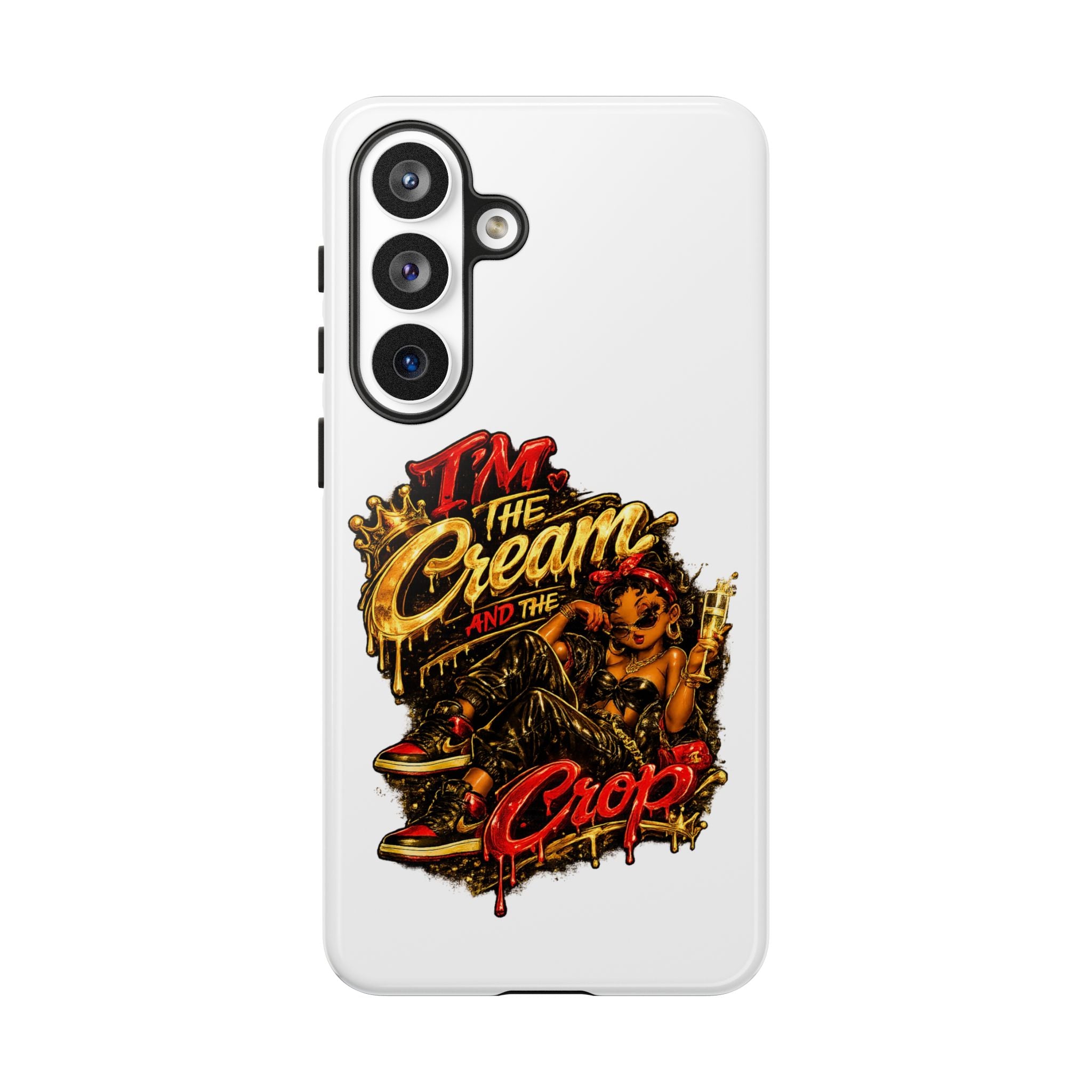 Phone Case — "The Cream and the Crop" Retro Graffiti Design