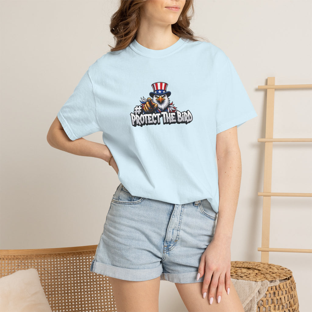 Protect the Bird T-Shirt — Patriotic Eagle Graphic Tee