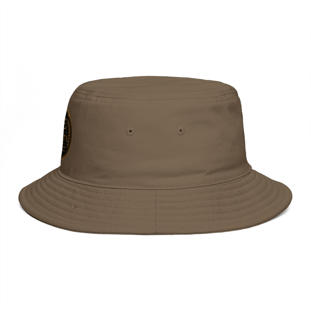 Me -uh- CRATS Bucket Hat — Vintage Gold Crest Signature Edition
