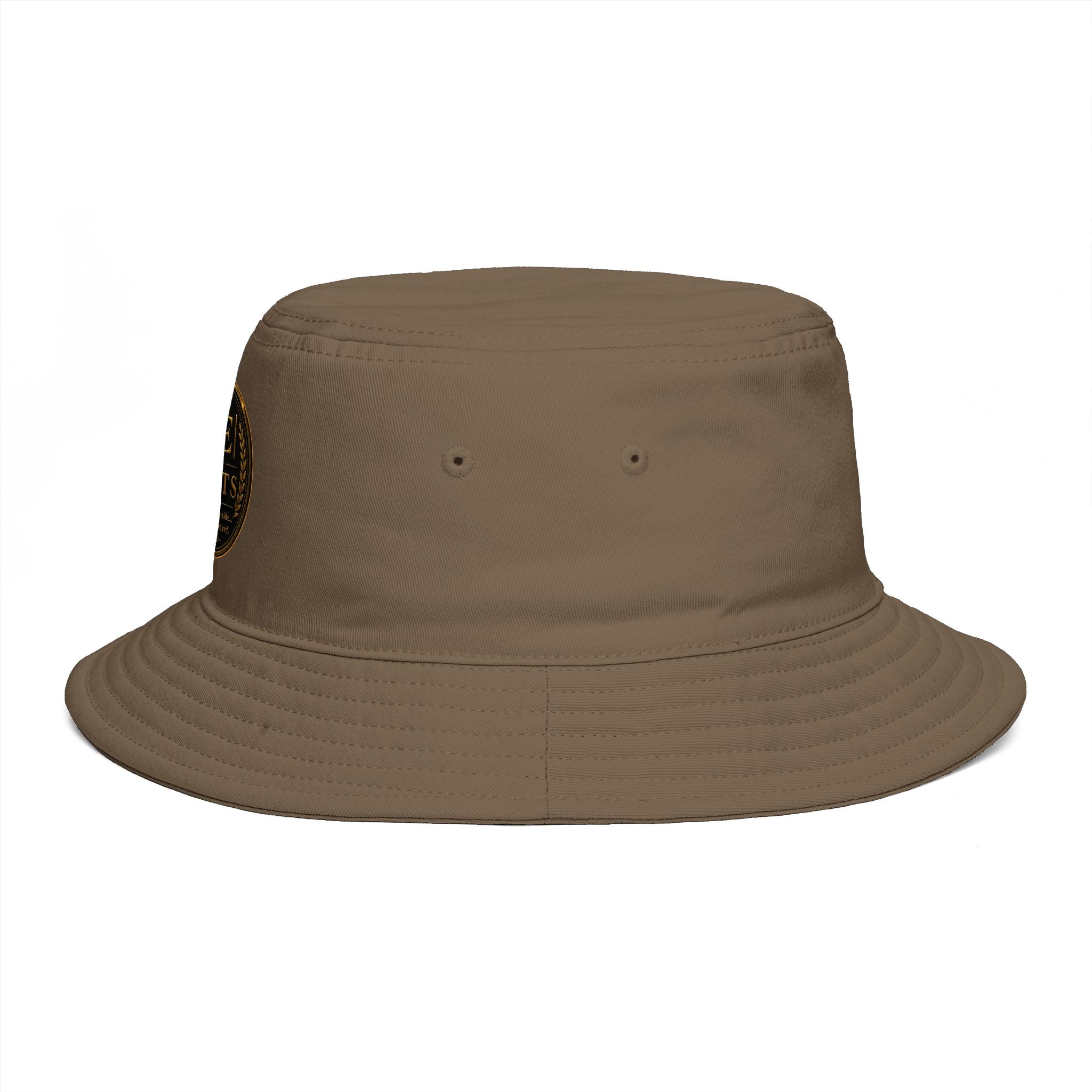 Me -uh- CRATS Bucket Hat — Vintage Gold Crest Signature Edition