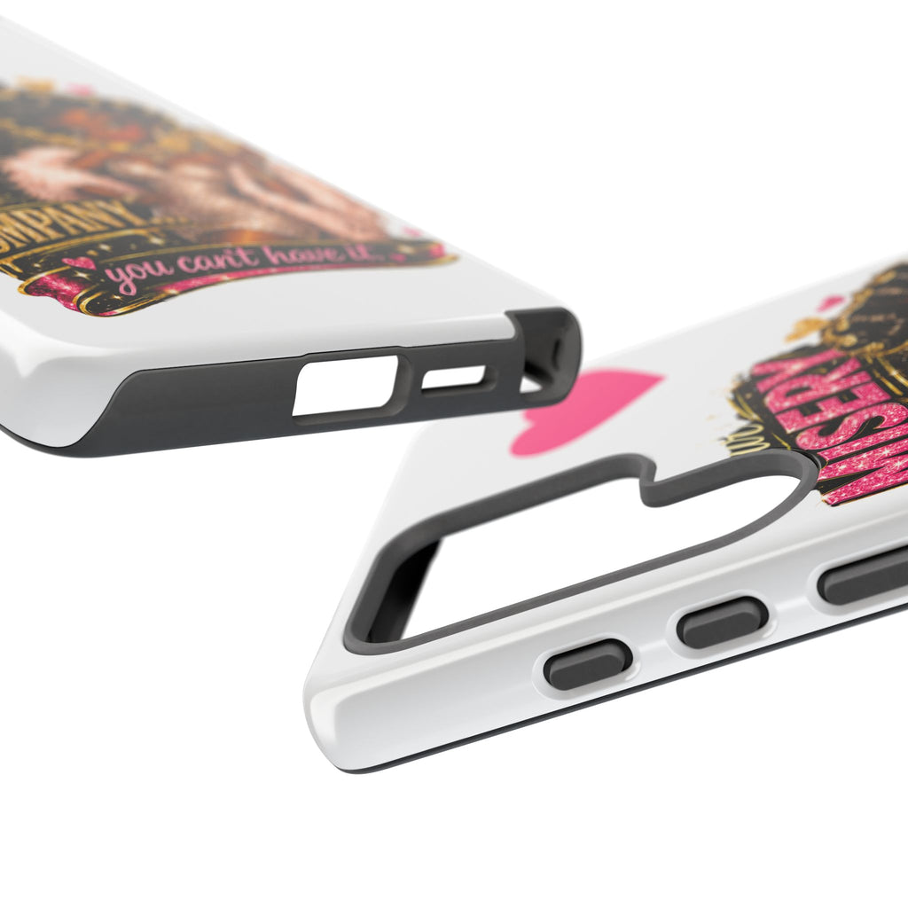Phone Case — "Your Misery Wants My Company" Retro Graffiti Design