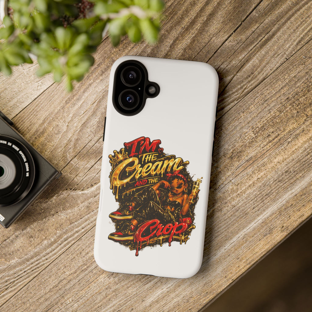 Phone Case — "The Cream and the Crop" Retro Graffiti Design