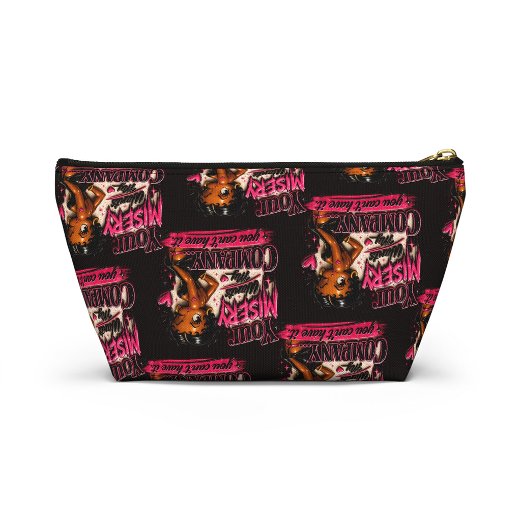 Black Betty Boop Your Misery Wants My Company Accessory Pattern Pouch