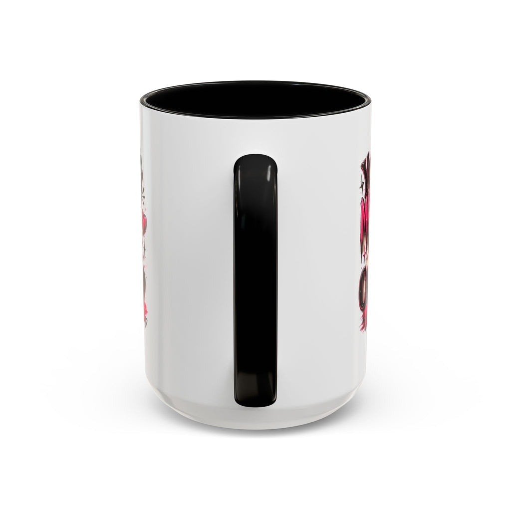 Accent Coffee Mug — "Your Misery Wants My Company" Retro Pin-Up Coffee Mug (11/15oz)