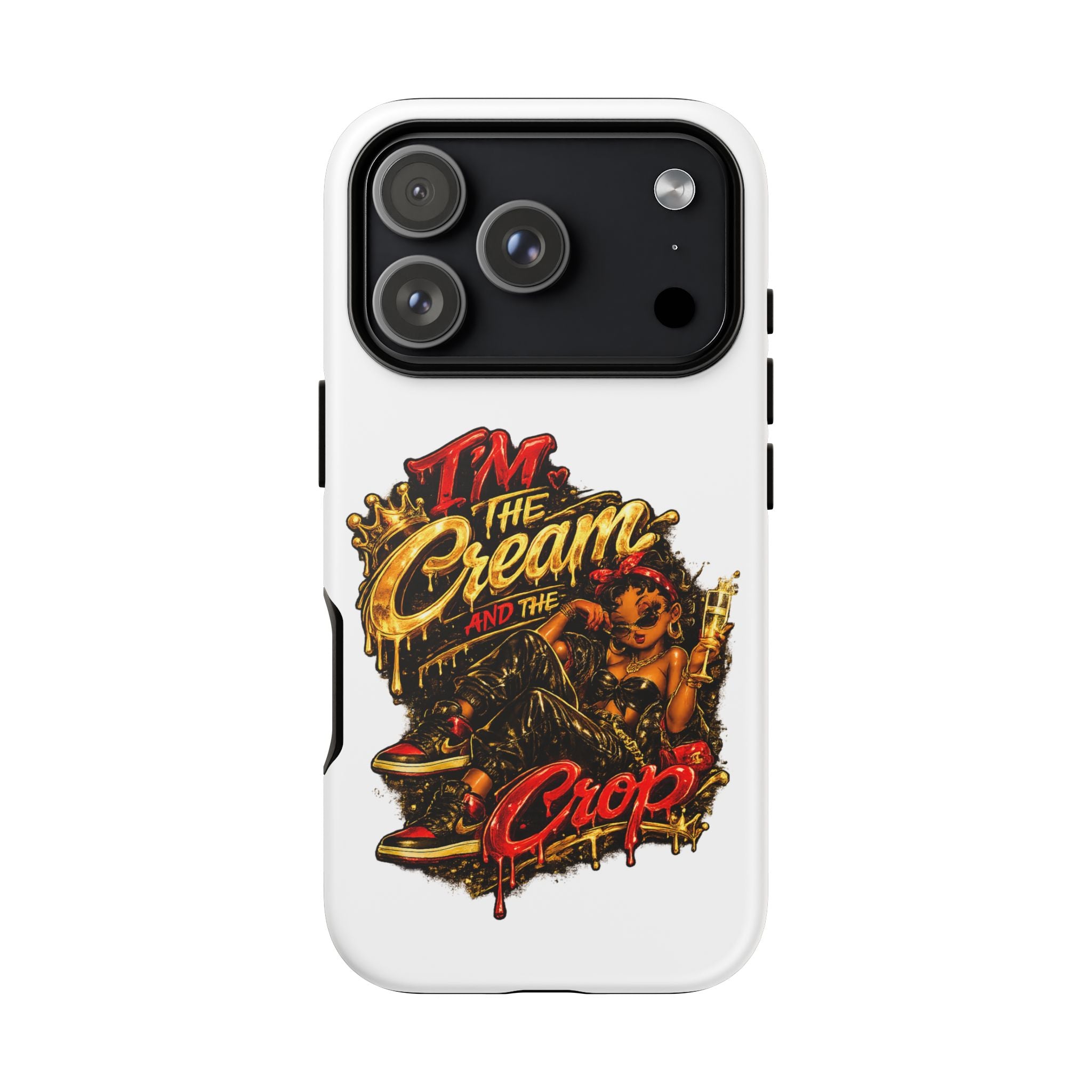 Phone Case — "The Cream and the Crop" Retro Graffiti Design