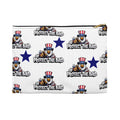 Protect the Bird Accessory Pouch — Patriotic Eagle Zip Pouch for Travel & Everyday
