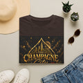 The Champagne City T-Shirt — Golden Skyline Graphic Tee