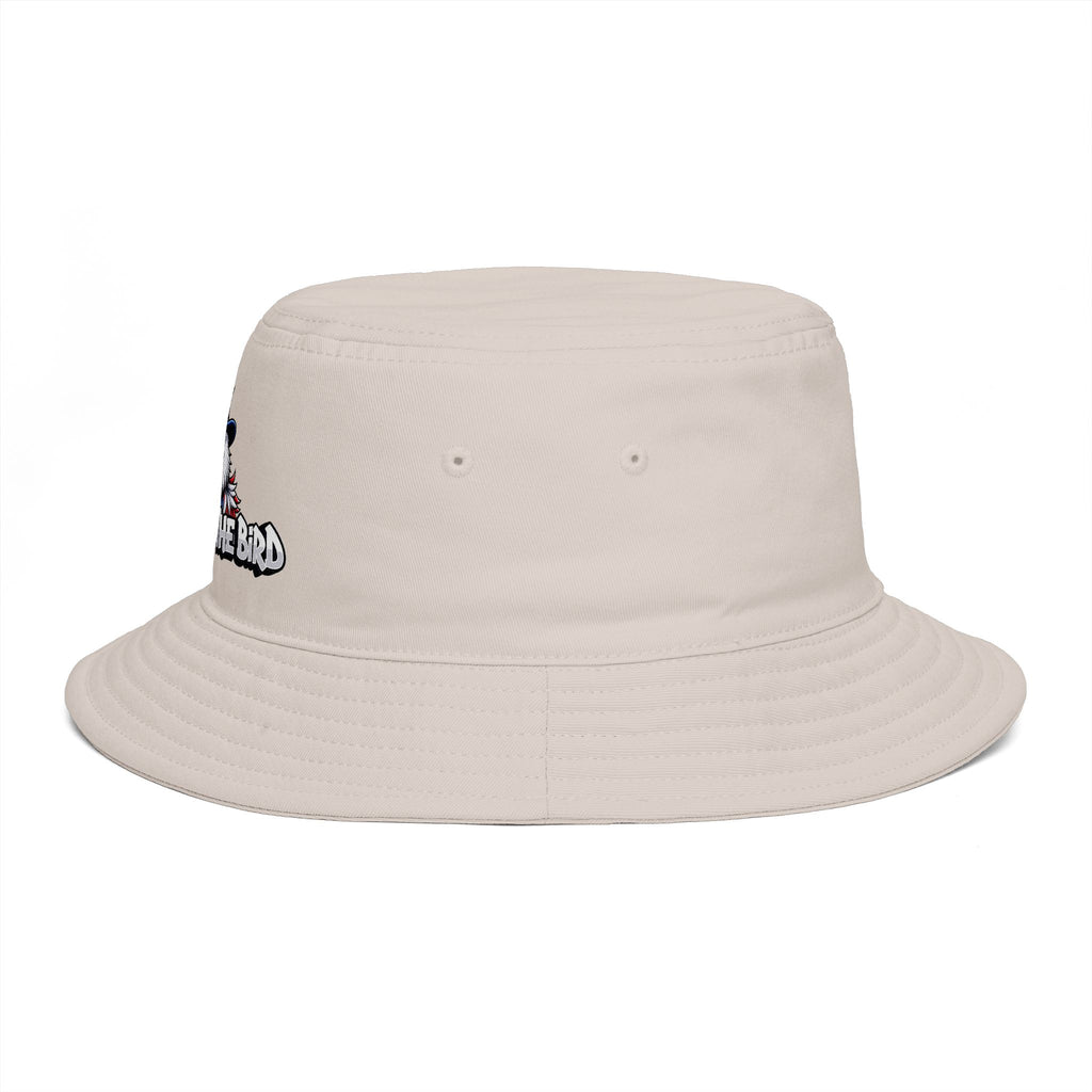 Protect The Bird Patriotic Eagle Bucket Hat — American Flag Uncle Sam Design