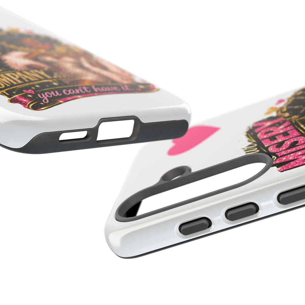 Phone Case — "Your Misery Wants My Company" Retro Graffiti Design