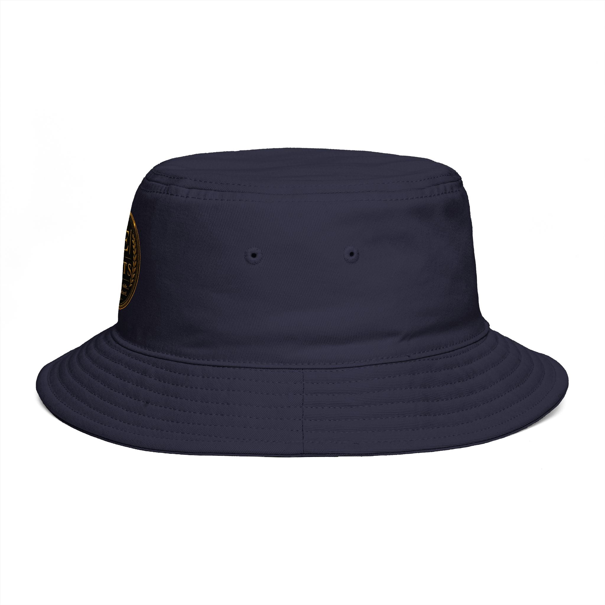 Me -uh- CRATS Bucket Hat — Vintage Gold Crest Signature Edition