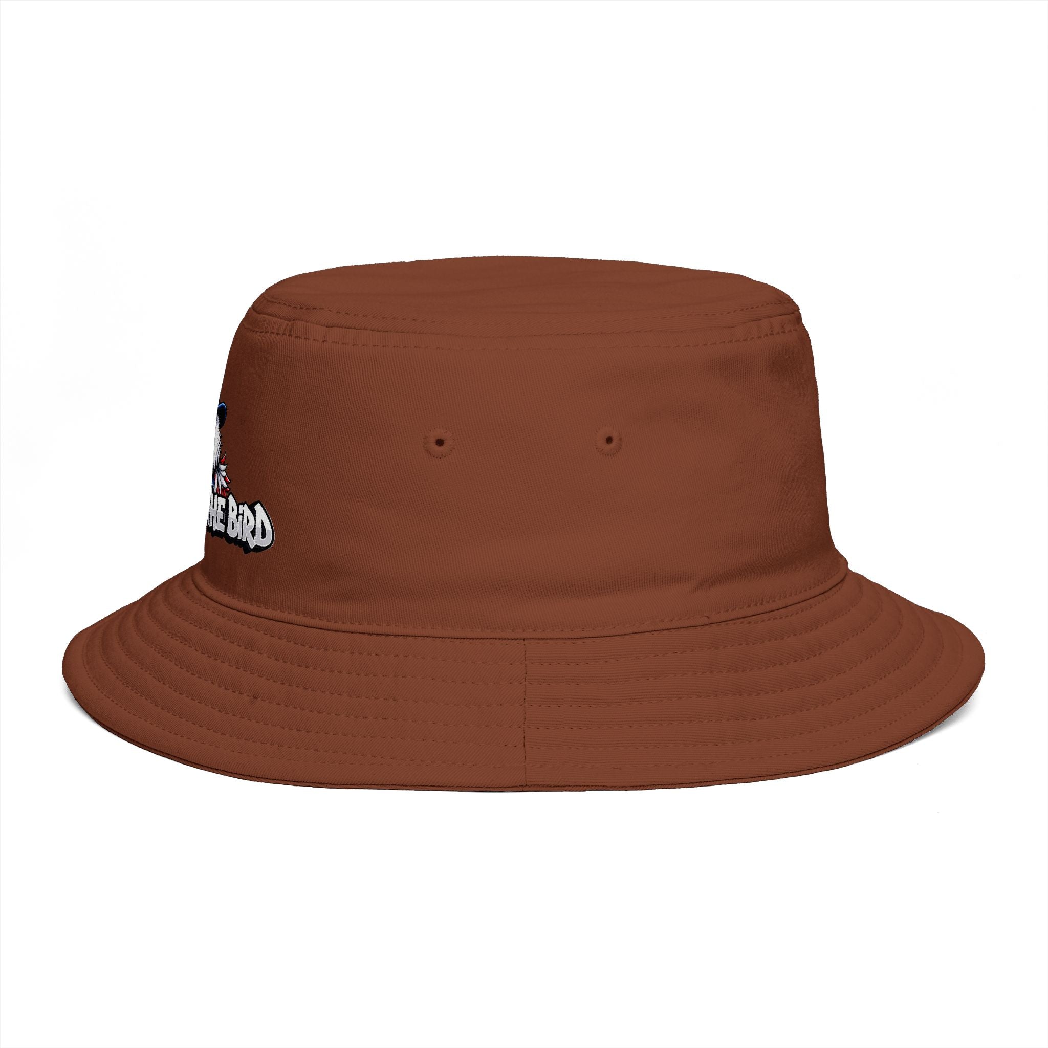 Protect The Bird Patriotic Eagle Bucket Hat — American Flag Uncle Sam Design