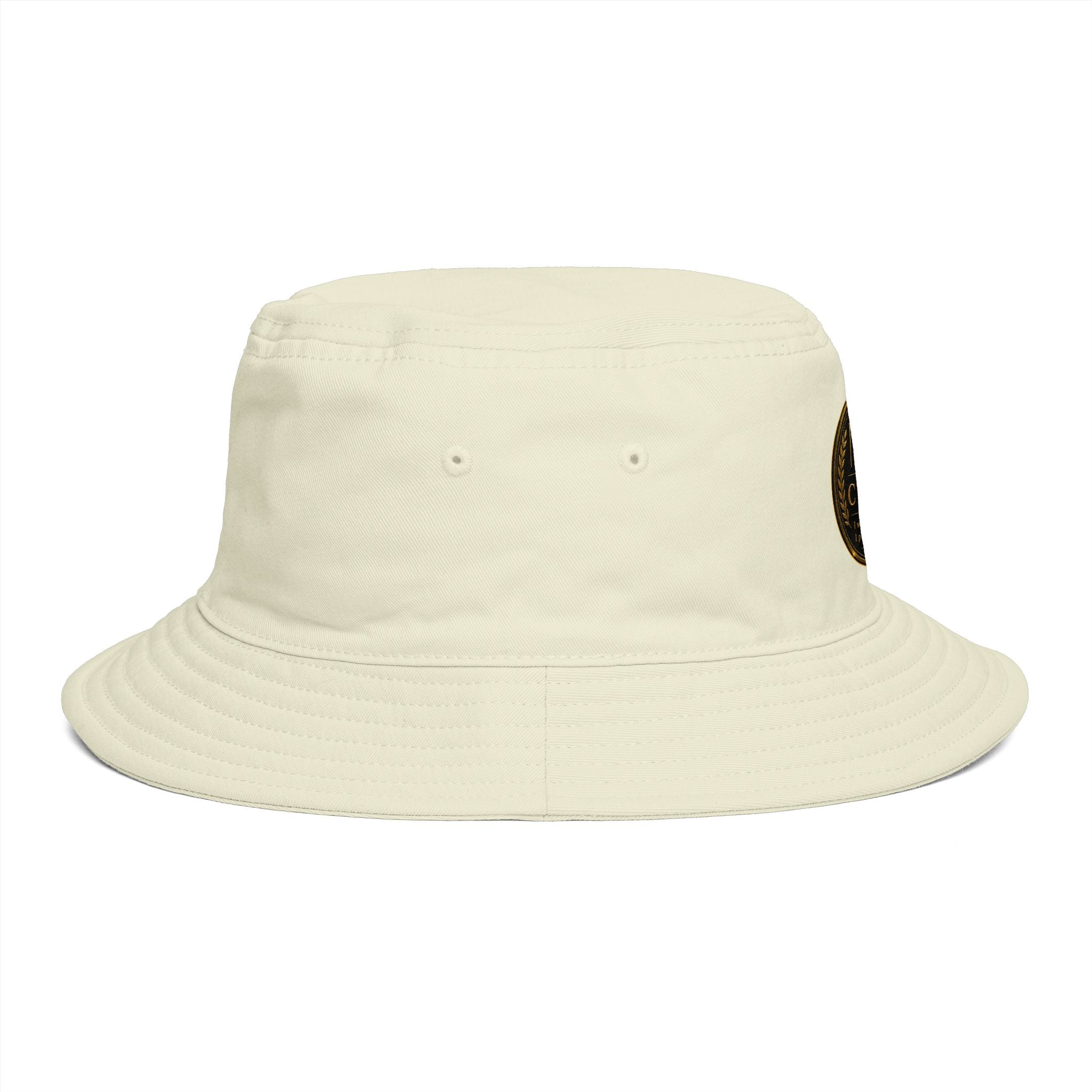 Me -uh- CRATS Bucket Hat — Vintage Gold Crest Signature Edition