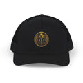 Me -uh- CRATS Signature Embroidered Retro Coin Logo Trucker Cap