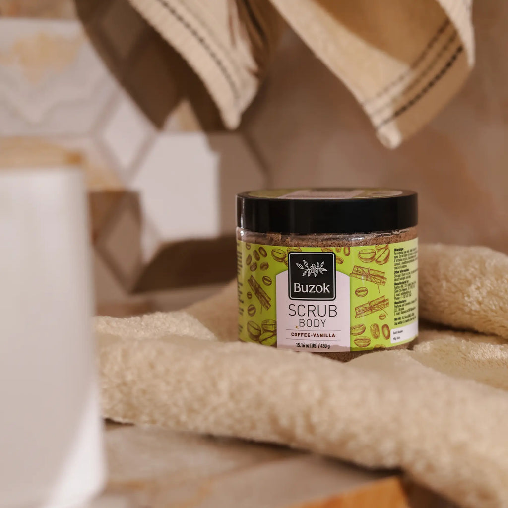 Coffee-Vanilla Sugar-Salt Body Scrub