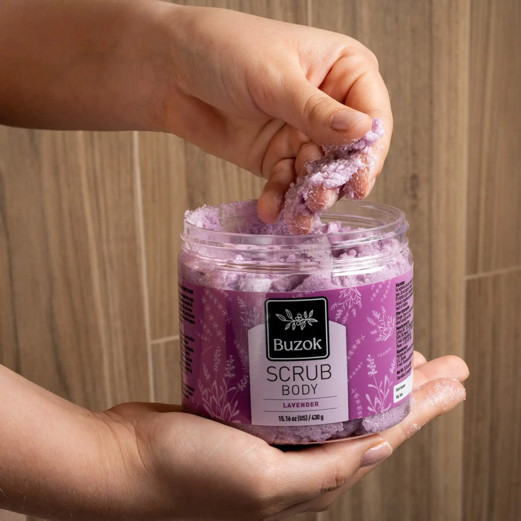 Lavender Sugar-Salt Body Scrub