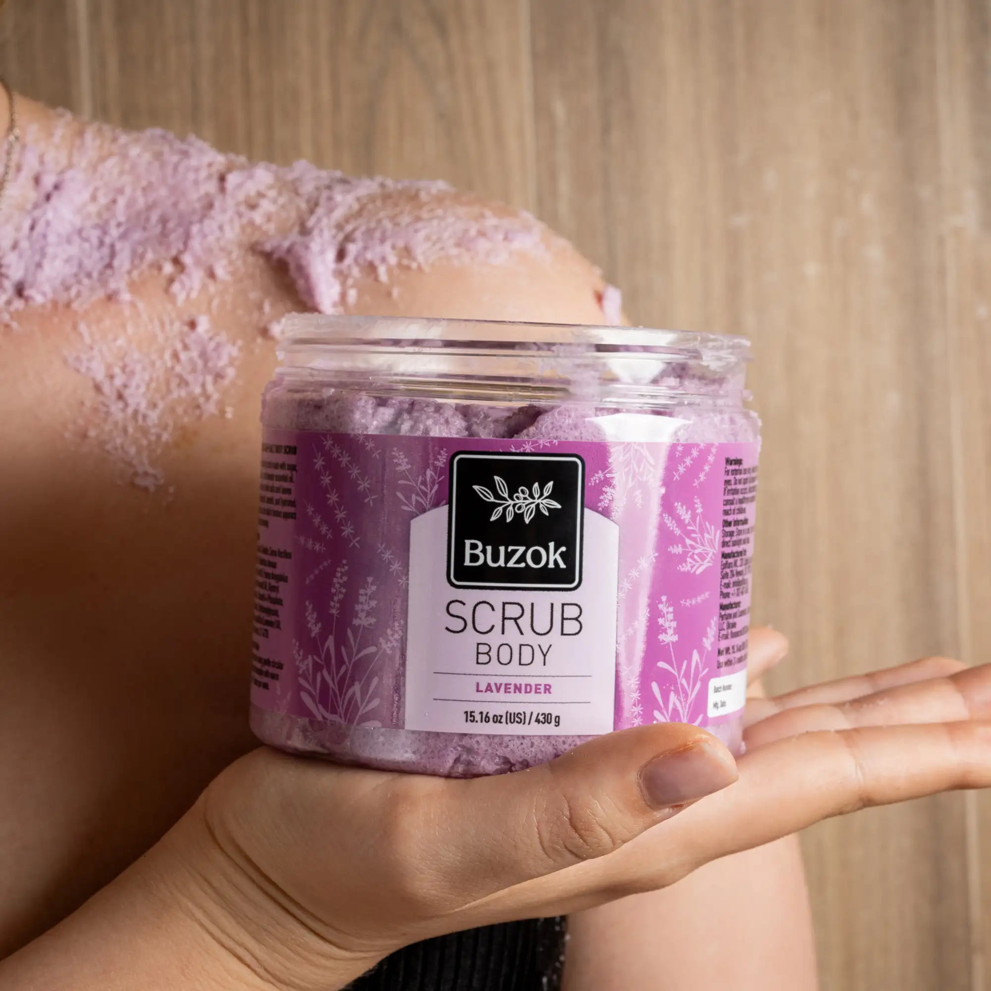 Lavender Sugar-Salt Body Scrub