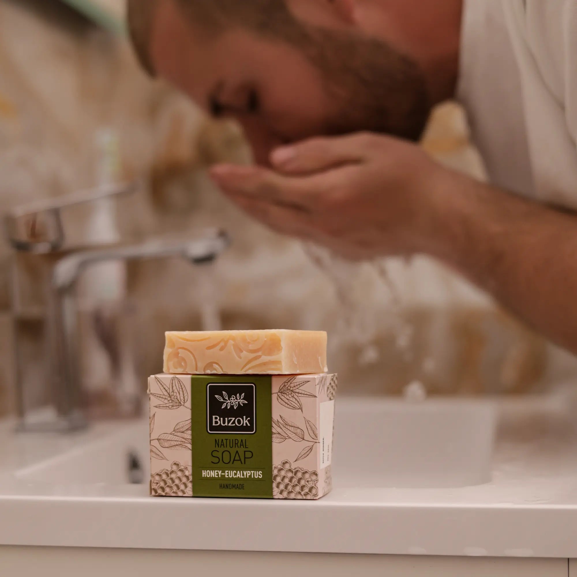 Natural Honey-Eucalyptus Soap